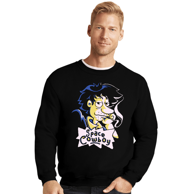 Daily_Deal_Shirts Crewneck Sweater, Unisex / Small / Black Stu Spiegel