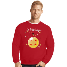 Load image into Gallery viewer, Shirts Crewneck Sweater, Unisex / Small / Red Le Petit Saiyen
