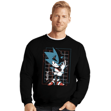 Load image into Gallery viewer, Shirts Crewneck Sweater, Unisex / Small / Black 3D Hedgehog

