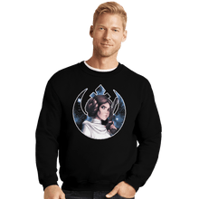 Load image into Gallery viewer, Shirts Crewneck Sweater, Unisex / Small / Black You&#39;re My Only Hope
