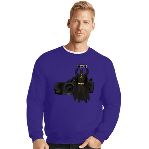 Secret_Shirts Crewneck Sweater, Unisex / Small / Violet In Your Eyes Bat