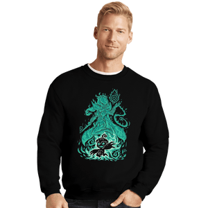 Shirts Crewneck Sweater, Unisex / Small / Black Digital Sincerity Within