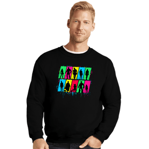 Daily_Deal_Shirts Crewneck Sweater, Unisex / Small / Black One Last Time