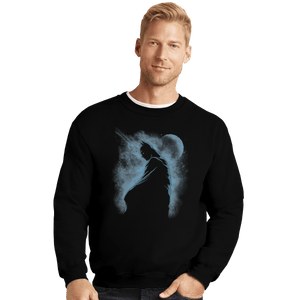 Shirts Crewneck Sweater, Unisex / Small / Black Shadow In The Night