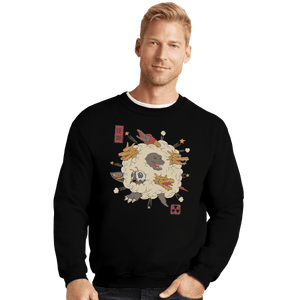 Shirts Crewneck Sweater, Unisex / Small / Black Kaiju Rumble