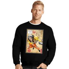 Load image into Gallery viewer, Daily_Deal_Shirts Crewneck Sweater, Unisex / Small / Black Surgeon of Death Woodblock
