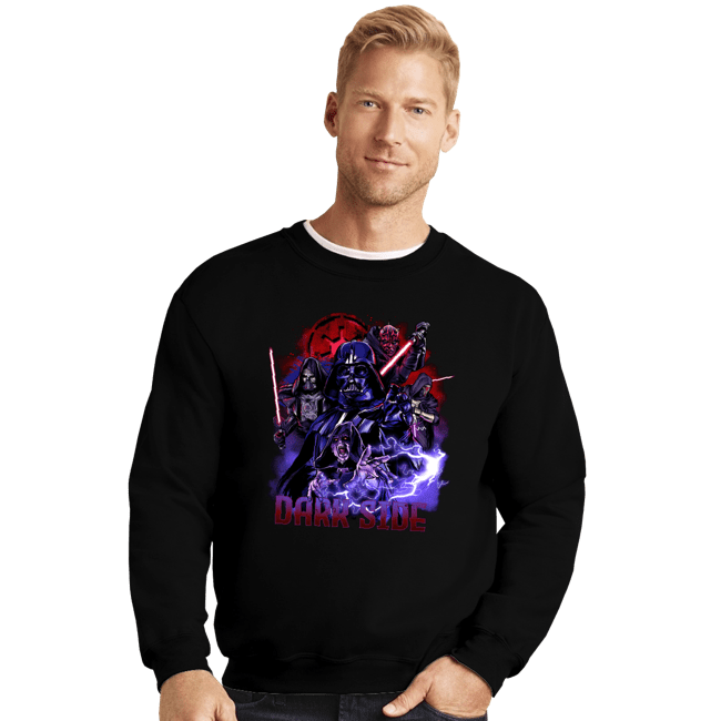 Shirts Crewneck Sweater, Unisex / Small / Black Dark Sides