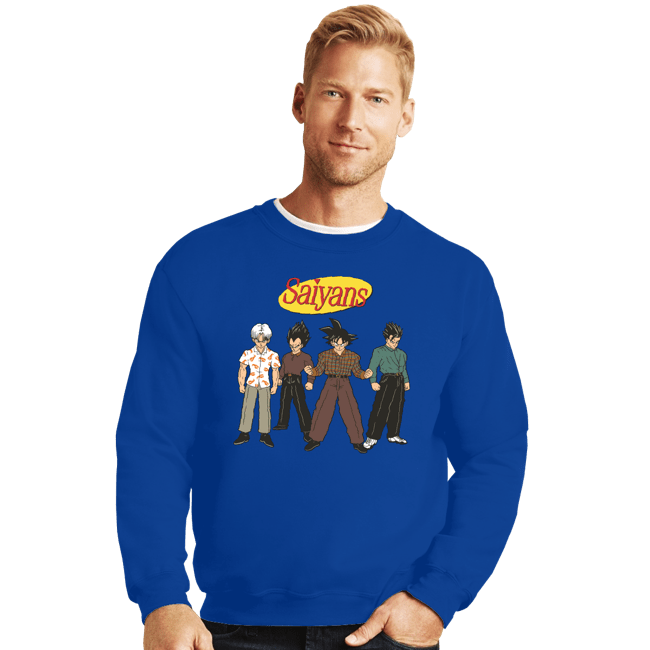 Secret_Shirts Crewneck Sweater, Unisex / Small / Royal Blue Saiyanfeld