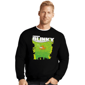 Shirts Crewneck Sweater, Unisex / Small / Black Finding Blinky