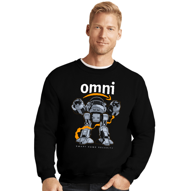 Daily_Deal_Shirts Crewneck Sweater, Unisex / Small / Black Omni