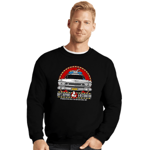 Shirts Crewneck Sweater, Unisex / Small / Black Ray's Repair