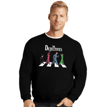 Load image into Gallery viewer, Shirts Crewneck Sweater, Unisex / Small / Black The Spirit Detectives
