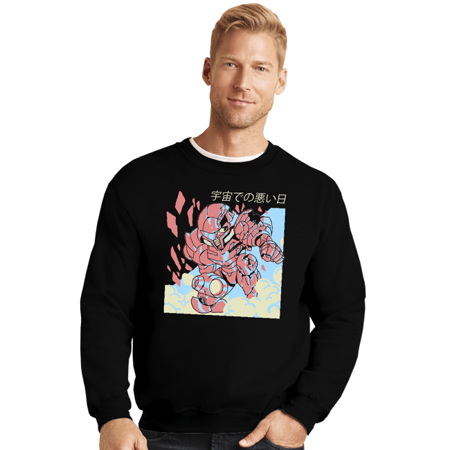 Secret_Shirts Crewneck Sweater, Unisex / Small / Black Bad Day