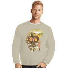 Load image into Gallery viewer, Shirts Crewneck Sweater, Unisex / Small / Sand Ukiyoe Majora
