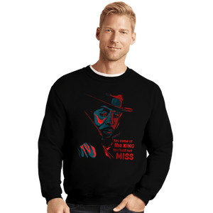Shirts Crewneck Sweater, Unisex / Small / Black Omar Comin'