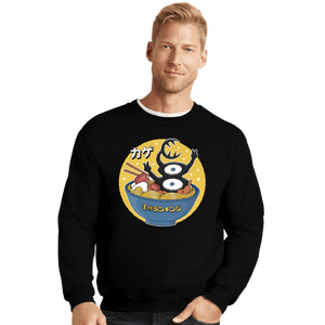 Shirts Crewneck Sweater, Unisex / Small / Black Kage Ramen