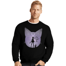 Load image into Gallery viewer, Shirts Crewneck Sweater, Unisex / Small / Black Pretty Guardian
