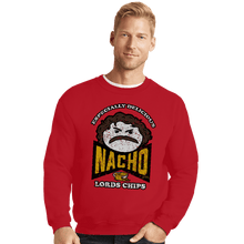 Load image into Gallery viewer, Daily_Deal_Shirts Crewneck Sweater, Unisex / Small / Red Nacho
