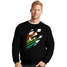 Load image into Gallery viewer, Shirts Crewneck Sweater, Unisex / Small / Black Warp Speed
