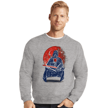 Load image into Gallery viewer, Secret_Shirts Crewneck Sweater, Unisex / Small / Sports Grey Dark Side Of The Coffee
