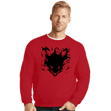 Load image into Gallery viewer, Shirts Crewneck Sweater, Unisex / Small / Red Devilman
