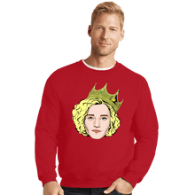 Load image into Gallery viewer, Secret_Shirts Crewneck Sweater, Unisex / Small / Red F Ing Boss
