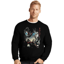 Load image into Gallery viewer, Shirts Crewneck Sweater, Unisex / Small / Black All For One
