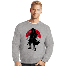 Load image into Gallery viewer, Shirts Crewneck Sweater, Unisex / Small / Sports Grey Crimson Madara
