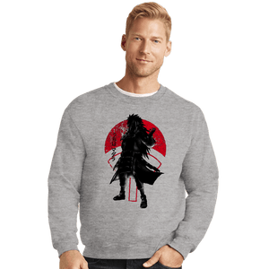 Shirts Crewneck Sweater, Unisex / Small / Sports Grey Crimson Madara