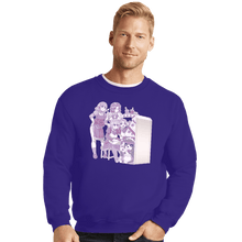 Load image into Gallery viewer, Daily_Deal_Shirts Crewneck Sweater, Unisex / Small / Violet Maid Arcade
