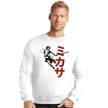 Load image into Gallery viewer, Shirts Crewneck Sweater, Unisex / Small / White Protect
