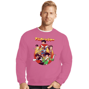 Secret_Shirts Crewneck Sweater, Unisex / Small / Azalea Anime Rangers