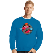 Load image into Gallery viewer, Shirts Crewneck Sweater, Unisex / Small / Sapphire Orkobuster

