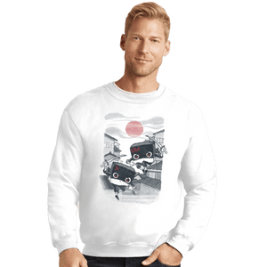 Shirts Crewneck Sweater, Unisex / Small / White Ctrl Ninjas
