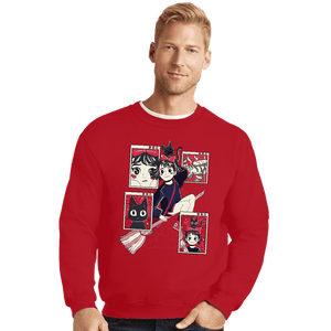 Shirts Crewneck Sweater, Unisex / Small / Red Image Delivered