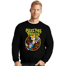 Load image into Gallery viewer, Daily_Deal_Shirts Crewneck Sweater, Unisex / Small / Black Miles Per Hour
