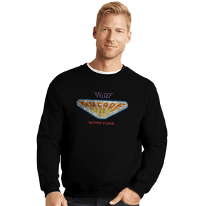 Shirts Crewneck Sweater, Unisex / Small / Black Palace Arcade