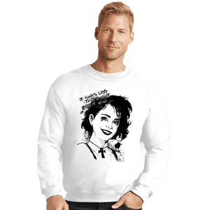 Shirts Crewneck Sweater, Unisex / Small / White Dead Smile