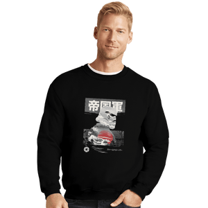 Shirts Crewneck Sweater, Unisex / Small / Black Edo Stormtrooper