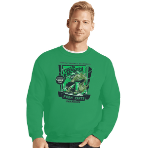 Shirts Crewneck Sweater, Unisex / Small / Irish Green The Green Bastard