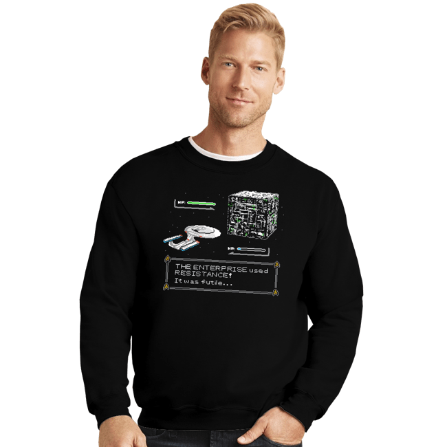 Secret_Shirts Crewneck Sweater, Unisex / Small / Black Gotta Assimilate 'Em All