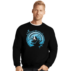 Shirts Crewneck Sweater, Unisex / Small / Black Air Master