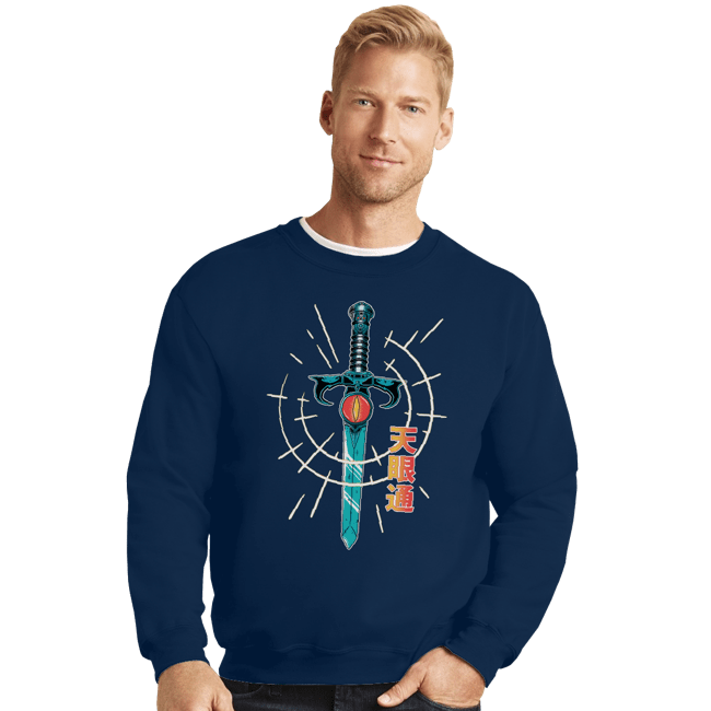 Shirts Crewneck Sweater, Unisex / Small / Navy Sight Beyond Sight