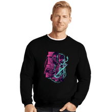 Load image into Gallery viewer, Shirts Crewneck Sweater, Unisex / Small / Black Ghost Detective
