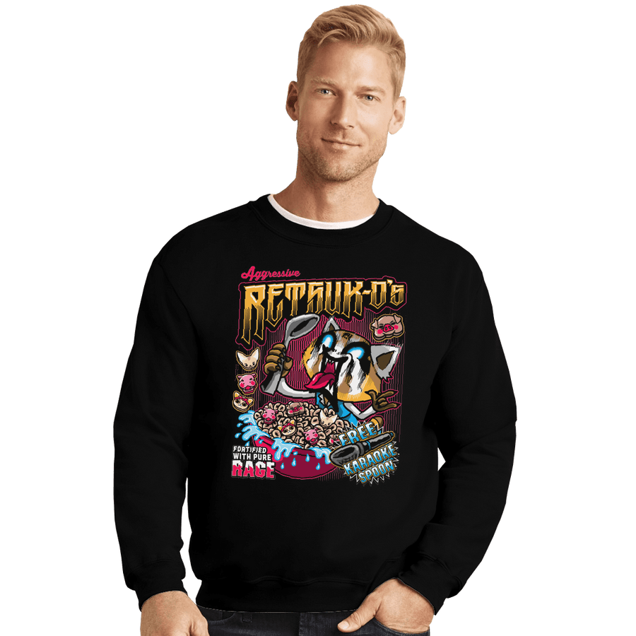 Shirts Crewneck Sweater, Unisex / Small / Black Retsuk-o's