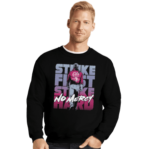 Shirts Crewneck Sweater, Unisex / Small / Black No Mercy