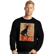 Load image into Gallery viewer, Shirts Crewneck Sweater, Unisex / Small / Black Black Goat Tour
