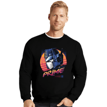 Load image into Gallery viewer, Secret_Shirts Crewneck Sweater, Unisex / Small / Black Rad Convoy
