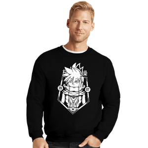 Shirts Crewneck Sweater, Unisex / Small / Black Neku