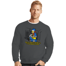 Load image into Gallery viewer, Daily_Deal_Shirts Crewneck Sweater, Unisex / Small / Charcoal You&#39;ll Have To Speak Up
